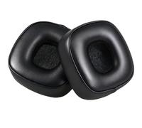 1 Paire Coussinets pour Marshall Major IV Rechange Coussins d'oreille Oreillettes Mousse à Mémoire Cuir Protéiné Doux Housse Casque Mousse D'isolement de Bruit pour Major 4