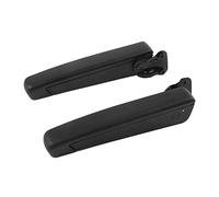 1 Paire d'Accoudoirs de Siège de Voiture Réglables, Accoudoirs Réglables, Résistant aux Chocs, éponge en PU, Accoudoir Noir Universel pour Camions Automobiles, Accoudoirs Noirs