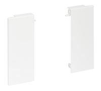1 paire d'adaptateur frontal pour tiroir intégré du système de tiroirs JUNKER-SLIM (blanc/pour hauteur de tiroir 84 mm) Façade de tiroir pour tiroir intégré de SOTECH