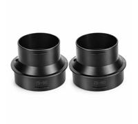 1 Paire d'Adaptateur Tuyau Chauffage Stationnement ABS 60 mm à 75 mm Connecteur Menuisier Tuyau pour Adaptateur Webasto Tubes Chauffants pour Camping et Utilisation Hivernale