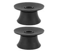 1 paire d'adaptateurs d'arbre optique de 6,35 mm, 1 paire d'ouvre-ruban enrouleur, anneaux en caoutchouc pour Studer ReVox, pour Akai, pour le thé, pour, noir