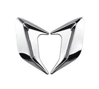 1 Paire D'ailerons De Pare-Chocs Avant Universels pour Voiture Ailerons Latéraux Accessoires De Remplacement Séparateur Lèvre Avant(Chrome Plating)