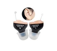 1 paire d'amplificateur auditif invisible protection auditive bouchons d'oreille antibruit