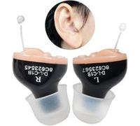 1 paire d'amplificateur auditif invisible protection auditive bouchons d'oreille antibruit