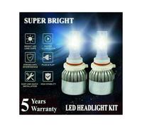 1 paire d'ampoules 9005 H10 HB3 COB LED Headlight Kit Bulbs 1800W 270000LM 6000K Foglight Lamp Bulb