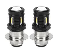 1 Paire D'ampoules De Phare Led 120w, Phares De Moto à Faisceau Haut Et Bas Pour Moto Atv GéNéRal Utv Faisceau Blanc 6000k
