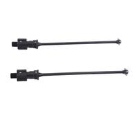 1 Paire D'arbre De Transmission Et Arrière En Métal Plus Épais Dogbone Cvd Pour Pièces De Mise À Niveau De Voiture Pour 1/6 Xrt Rc, Noir