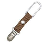 1 paire d'attaches pour chapeau, sac, unisexe, attaches tendance de fixation pour activités de plein air, clip d'écharpe haute résistance, taille unique, Comme décrit