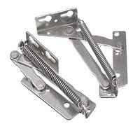 1 paire de 80 degrés cabinet full charnière couvercle base de meubles charnière à ressort