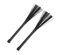 1 paire de baguettes de batterie avec poignée confortable pour percussion, baguettes en nylon, poignée lisse, maillets et tiges