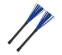 1 paire de baguettes de batterie avec poignée confortable pour percussion, baguettes en nylon, poignée lisse, maillets et tiges