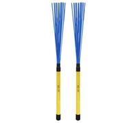1 paire de baguettes rétractables en nylon pour percussion, brosses de tambour, maillets et tiges