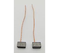 1 paire de balais de charbon 4 x 6 x 10 mm pour voiture/camion 6, 12, 24 V, essuie-glace climatique, ventilateur, pompe, pompe à eau, lève-vitre