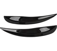 1 paire de bande de sourcils de roue 23 cm gauche droite anti-collision anti-rayures -Kotflare Flare arc de recouvrement des lèvres pour Accord Civic Glossy Noir