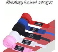 1 paire de bandelettes de protection fines et élastiques pour la boxe, convenant aux débutants, offrant une protection sportive et un confort extrême, adaptées aux arts martiaux mixtes (MMA), à la dan