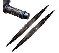 1 paire de bandes antidérapantes souples pour poignées de vélo, poignées de vélo, bandes de guidon de moto, pour montagne, route, sports de plein air, scooters, tourisme urbain