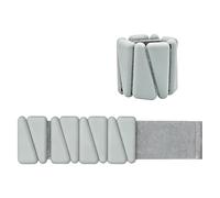 1 paire de bandes d'exercice confortables pour bras, jambes et chevilles. Dispose d'un bloc de fer adapté à différentes intensités d'entraînement, sangle de poignet réglable en silicone pour poignet