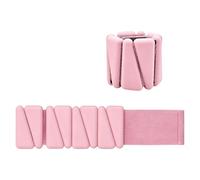 1 paire de bandes d'exercice confortables pour bras, jambes et chevilles. Dispose d'un bloc de fer adapté à différentes intensités d'entraînement, sangle de poignet réglable en silicone pour poignet