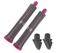 1 paire de barils à friser pour cheveux longs de 30 mm et adaptateur pour Dyson Airwrap Styler, pour Dyson HD01 HD02 HD03 HD04 HD07 HD08 HD15 HD16 Conversion en fer à boucler