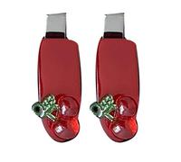 1 paire de barrettes à cheveux en forme de cerises pour femmes et filles