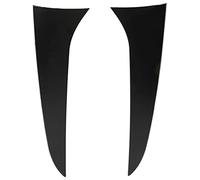 1 Paire de Becquet de Lunette Arrière, Garniture de Couverture D'aile Latérale pour X1 E84 2009-2015, Garniture de Becquet de Lunette Arrière en Plastique ABS Noir Brillant Pièces de Carrosserie Autom