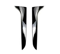 1 Paire De Becquet Latéral Arrière Séparateur Canard Fenêtre en Plastique ABS Noir Brillant pour A4 B8 pour Allroad pour Avant Aileron Arrière