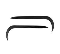 1 paire de becquets de pare-chocs avant gauche et droit, noir brillant, pour Benz Classe GLB X247