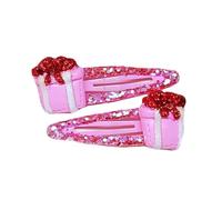 1 paire de belles pinces à cheveux de Noël pour femmes et filles Design antidérapant Barrettes pour les festivals de Noël