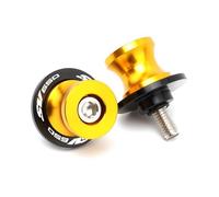 1 Paire De Bobines De Bras Oscillant, Vis De Curseur, Couvercle De Boulon, Support, Accessoires De Moto pour SV650 SV650S SV650X SV 650 SX 1999-2024(Gold-3)