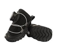 1 paire de bottes antidérapantes réfléchissantes pour chiots, semelles souples, protections de pattes de chien pendant les promenades et les loisirs, bottes résistantes aux intempéries