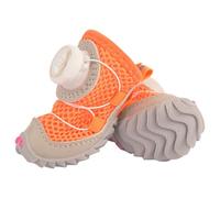 1 paire de bottes antidérapantes réfléchissantes pour chiots, semelles souples, protections de pattes de chien pendant les promenades et les loisirs, bottes résistantes aux intempéries