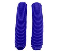 1 Paire de Bottes D'amortisseur, Remplacement de Cache-poussière de Bottes de Fourche Avant de Moto pour SUZUKI RM125 DR250 DRZ400 400 (Bleu)