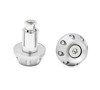 1 paire de bouchons d ' extrémité de guidon de vélo en aluminium, embouts de barre de verrouillage extensibles pour barre de pour extrémités de poignée de guidon de 7 / 8 " 22 mm pour vélos motos VTT