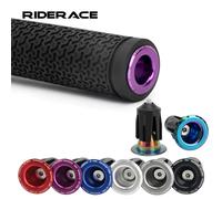 1 paire de bouchons d'extrémité de guidon de vélo en alliage d'aluminium, embout de guidon de vélo de route de montagne, accessoires de guidon de cyclisme multicolores Or
