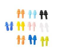 1 paire de bouchons d'oreille en silicone pour le sommeil - Réducteur de bruit - Réducteur de bruit - Embouts d'oreille en mousse 5200 - Pour écouteurs - Éoscope - Remplacement de l'ergomètre - Petite