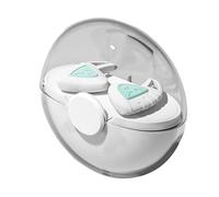 1 paire de bouchons d'oreille en silicone souple pour le sommeil - Réduction du bruit - Convient pour les voyageurs et les personnes au sommeil léger