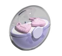 1 paire de bouchons d'oreille ergonomiques et confortables en silicone souple pour un sommeil paisible et un environnement calme