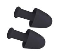 1 paire de bouchons d'oreilles réutilisables en silicone souple et étanches pour réduire le bruit pour la natation, le surf, la plongée avec tuba