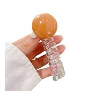 1 paire de boucles cheveux for ligne téléphonique à haute élasticité, bobine en spirale, téléphone caoutchouc, accessoires for, bandes élastiques for filles Pour support de queue(Orange)