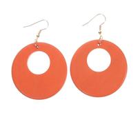 1 paire de boucles d'oreilles géométriques élégantes en bois pour femmes élégantes - Boucles d'oreilles pendantes légères pour une utilisation quotidienne et des occasions spéciales - Idée cadeau