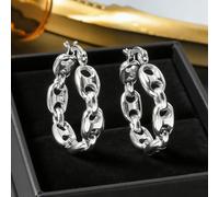 1 paire de boucles d'oreilles unisexes en forme de grain de café plaqué or 18 carats, anti-décoloration, convenant pour un port quotidien, les fêtes, les banquets, un excellent cadeau Taille UniqueAci