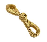1 paire de boutons à coudre de forme creuse avec boutons traditionnels chinois pour pull, écharpe, cardigan, boutons chinois pour Cheongsam