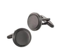 1 paire de boutons de manchette en métal multi-usages motif géométrique français accessoires de robe texture pour gentlemen boutons de manchette modernes, taille unique, Comme décrit, Comme décrit.