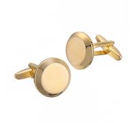 1 paire de boutons de manchette pratiques en métal avec design moderne minimaliste artistique pour affaires ou soirée événement décoratif essentiel géométrique, taille unique, Comme décrit, Comme