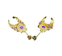 1 paire de bracelets de danse du ventre pour femme, accessoires de spectacle, Bollywood, taille unique