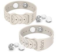 1 paire de bracelets pour soulager le mal des transports - Bracelets d'acupression - Pour les nausées matinales, le mal de mer, les maladies de la voiture, ruban (Starlight)