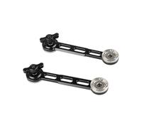 1 paire de bras d'extension pour cage d'appareil photo - Fonction barre de sécurité intégrée pour appareils à rosace standard