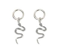 1 paire de breloques uniques à suspendre en forme de serpent - Accessoire de chaussure élégant pour un usage quotidien, une fête, un rendez-vous galant, un soleil et une étoile, taille unique, Comme