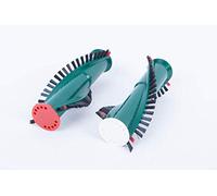1 paire de brosses de rechange de qualité supérieure fabriquées en Allemagne | Compatible avec Vorwerk ET 340, EB 350, EB 351 et EB 351F | Brosses rondes | Rouleaux de brosse