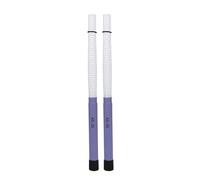 1 paire de brosses de tambour avec poignée confortable pour percussion, chevilles en nylon, poignée lisse, maillets et tiges